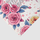 Trendy Floral Luxe Cadeau Collectie Tissuepapier (Detail)