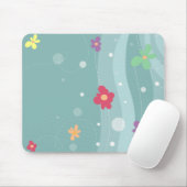 Trendy Floral Mousepad Muismat (Met muis)