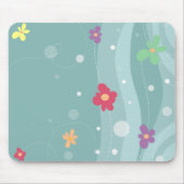 Trendy Floral Mousepad Muismat (Voorkant)