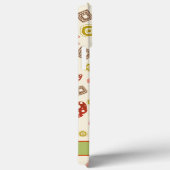 Trendy Floral Mushroom Pattern  naam Case-Mate iPhone Case (Achterkant / Rechts)