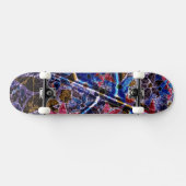 Trendy Floral Pattern #11 Persoonlijk Skateboard (Horizontaal)