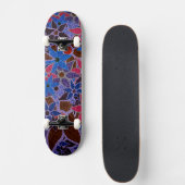 Trendy Floral Pattern #12 Persoonlijk Skateboard (Voorkant)