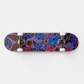 Trendy Floral Pattern #12 Persoonlijk Skateboard (Horizontaal)