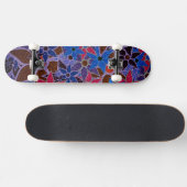 Trendy Floral Pattern #12 Persoonlijk Skateboard (Horizontaal)