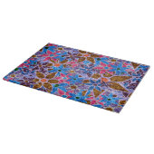 Trendy Floral Pattern #13 Snijplank (Hoek)