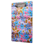 Trendy Floral Pattern #14 Klembord (Links)