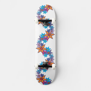 Trendy Floral Pattern #2 Persoonlijk Skateboard