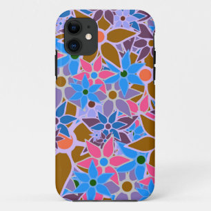Trendy Floral Pattern #7 iPhone 11 Hoesje