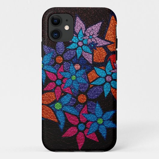 Trendy Floral Pattern Case-Mate iPhone Case (Achterkant)