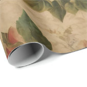 Trendy Floral Waterverf  Collectie Cadeaupapier (Rol Hoek)