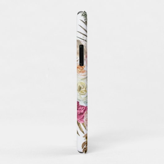 Trendy Floral Waterverf Pampas Grass Iphone cases (Achterkant/rechts)