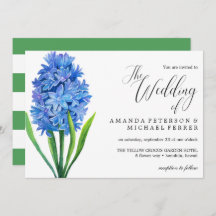 Trendy Flower Blue Hydrangea rustige bruiloft