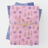 Trendy  Flowers Garden Eerste Tweede Verjaardag Inpakpapier Vel (In situ)