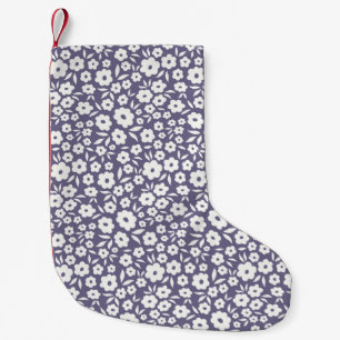 Trendy flowers seamless pattern. Small vintage flo Kleine Kerstsok