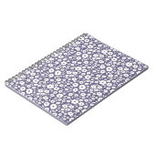 Trendy flowers seamless pattern. Small vintage flo Notitieboek (Linkerzijde)