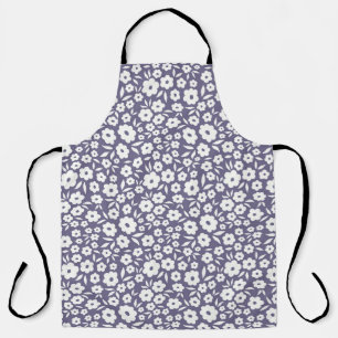 Trendy flowers seamless pattern. Small vintage flo Schort