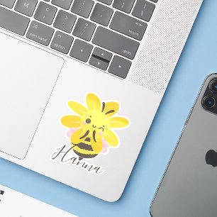 Trendy For Her For Kids Schattige Bij & Bloemig Sticker