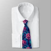 Trendy For Him Rose Floral Stropdas (Gebonden)