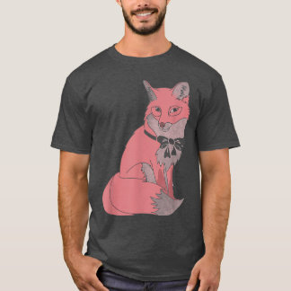 Trendy for with bow portret t-shirt