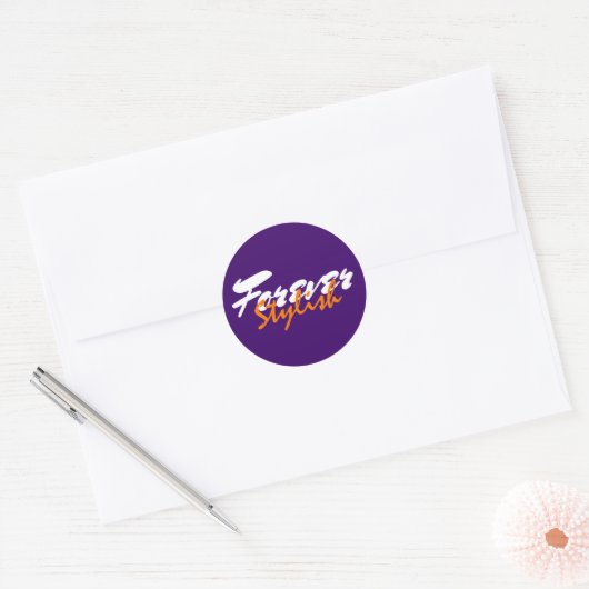 Trendy Forever Stylish Sticker (Envelop)