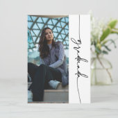 TRENDY FORMAL BUDGET Fotografie aankondiging (Staand voorkant)