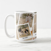 Trendy Foto Collage 'Best Dad Ever' Koffiemok (Links)
