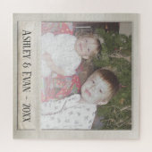  Trendy Foto Lijst met één foto Legpuzzel (Horizontaal)