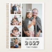 Trendy foto strook jaarlijks planner (Voorkant)