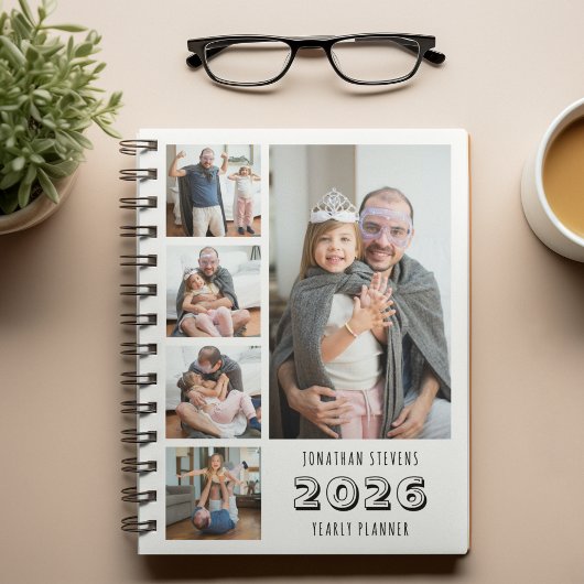 Trendy foto strook jaarlijks planner