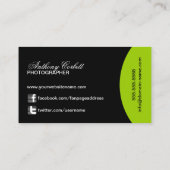 Trendy fotografie visitekaartje (Achterkant)