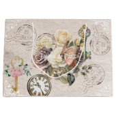 Trendy  Franse Journal de paris Rustic Groot Cadeauzakje (Voorkant)