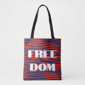 Trendy Freedom Verkiezing Dierenprint Tas (Voorkant)
