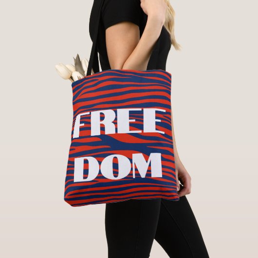 Trendy Freedom Verkiezing Dierenprint Tas (Dichtbij)