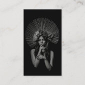 Trendy Full Photo Simple Photography Visitekaartje (Voorkant)