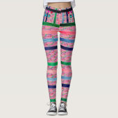Trendy Fun Compression Leggings (Voorkant)