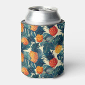 Trendy Fun Modern Zomerstrand Tropische Koeler (Blikje Voorkant)