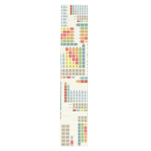 Trendy Funky Nerd Nerdy Geek Retro Medium Tafelloper (Voorkant)