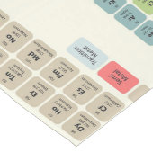 Trendy Funky Nerd Nerdy Geek Retro Medium Tafelloper (Hoek)