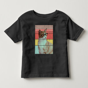 TRENDY FUNNY CUTE CAT VINTAGE KINDER SHIRTS