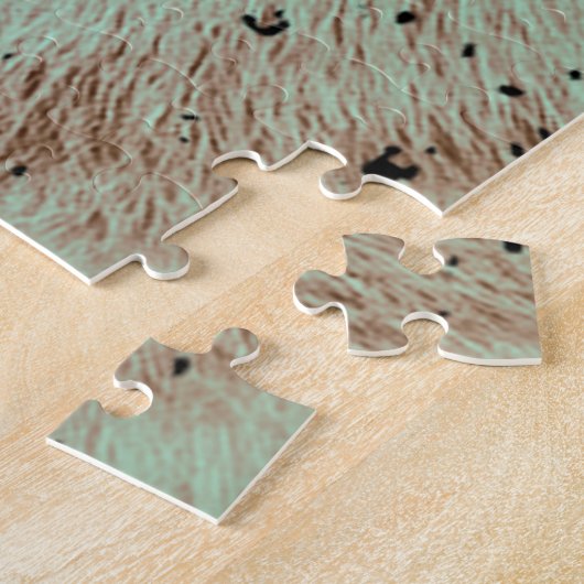 TRENDY FUNNY CUTE CAT VINTAGE LEGPUZZEL (Zijkant)