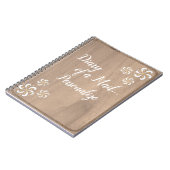 Trendy Funny Diary of a Mad Personalize Journal Notitieboek (Linkerzijde)