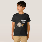 Trendy Funny Trashed Panda Drunk Raccoon Lovers Me T-shirt (Voorkant volledig)