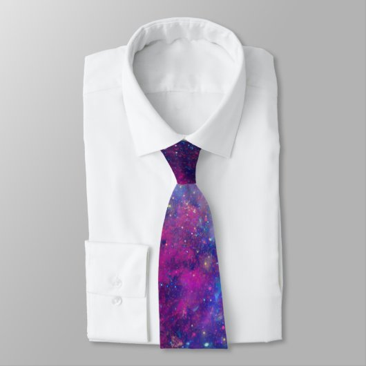 Trendy Galaxy Print / Nebula Stropdas (Gebonden)