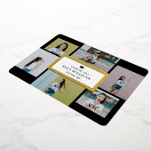 Trendy Galerij Folie Afstuderen Editable Color Fol Uitnodiging (Gedraaid)