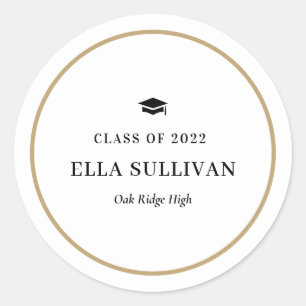 Trendy Gallery Editable Color Afstuderen Sticker