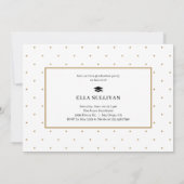 Trendy Gallery Editable Color Photo Afstuderen Kaart (Achterkant)