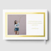 Trendy Gallery Folie Foto Afstuderen Gastboek Gastenboek (Achterkant)