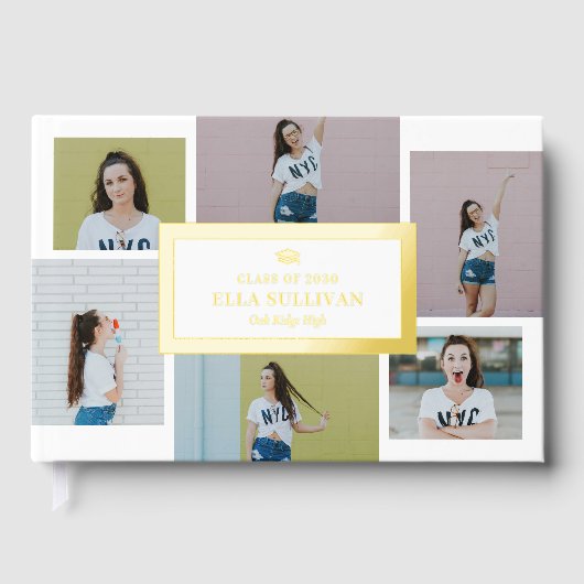 Trendy Gallery Folie Foto Afstuderen Gastboek Gastenboek (Voorkant)