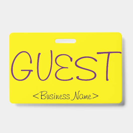 Trendy "GAST" Badge (Front)