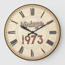 TRENDY GEBOREN VINTAGE 1973 ROOMSE CIJFERS 